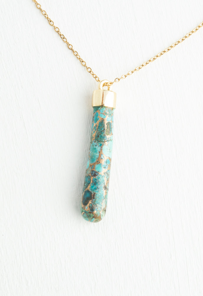 Resilience Necklace in Turquoise