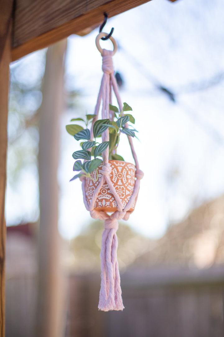 Mini Flourish Plant Hanger Lavender