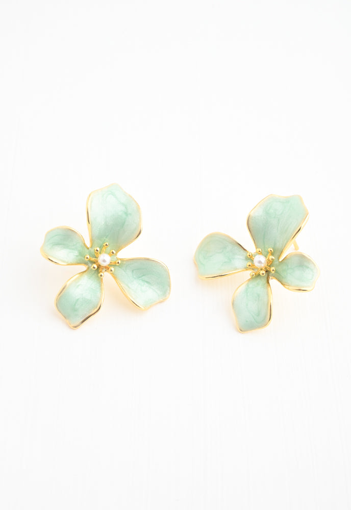 Hope in Bloom Flower Earrings