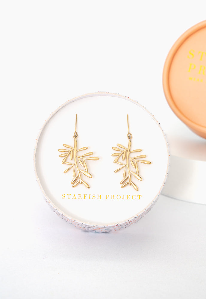 Rooted & Rising Branch Earrings