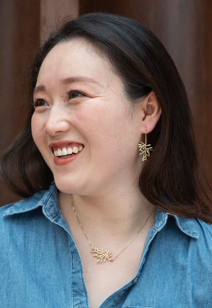 Rooted & Rising Branch Earrings