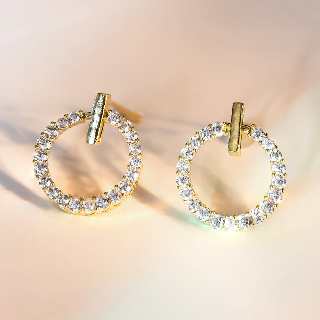 Aurora Circle Studs