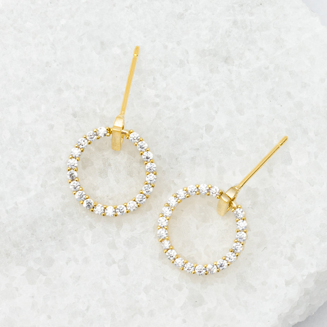 Aurora Circle Studs