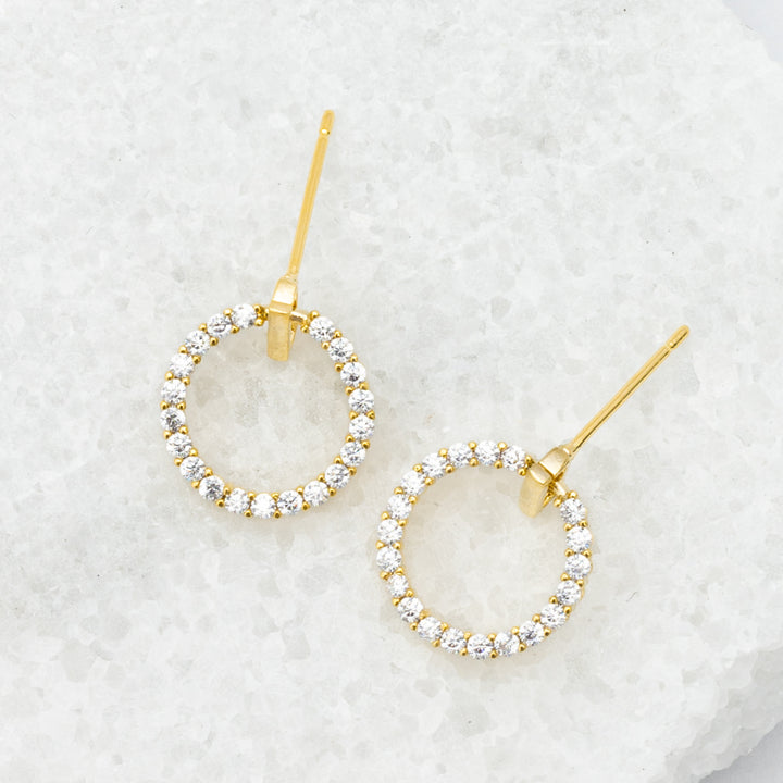 Aurora Circle Studs