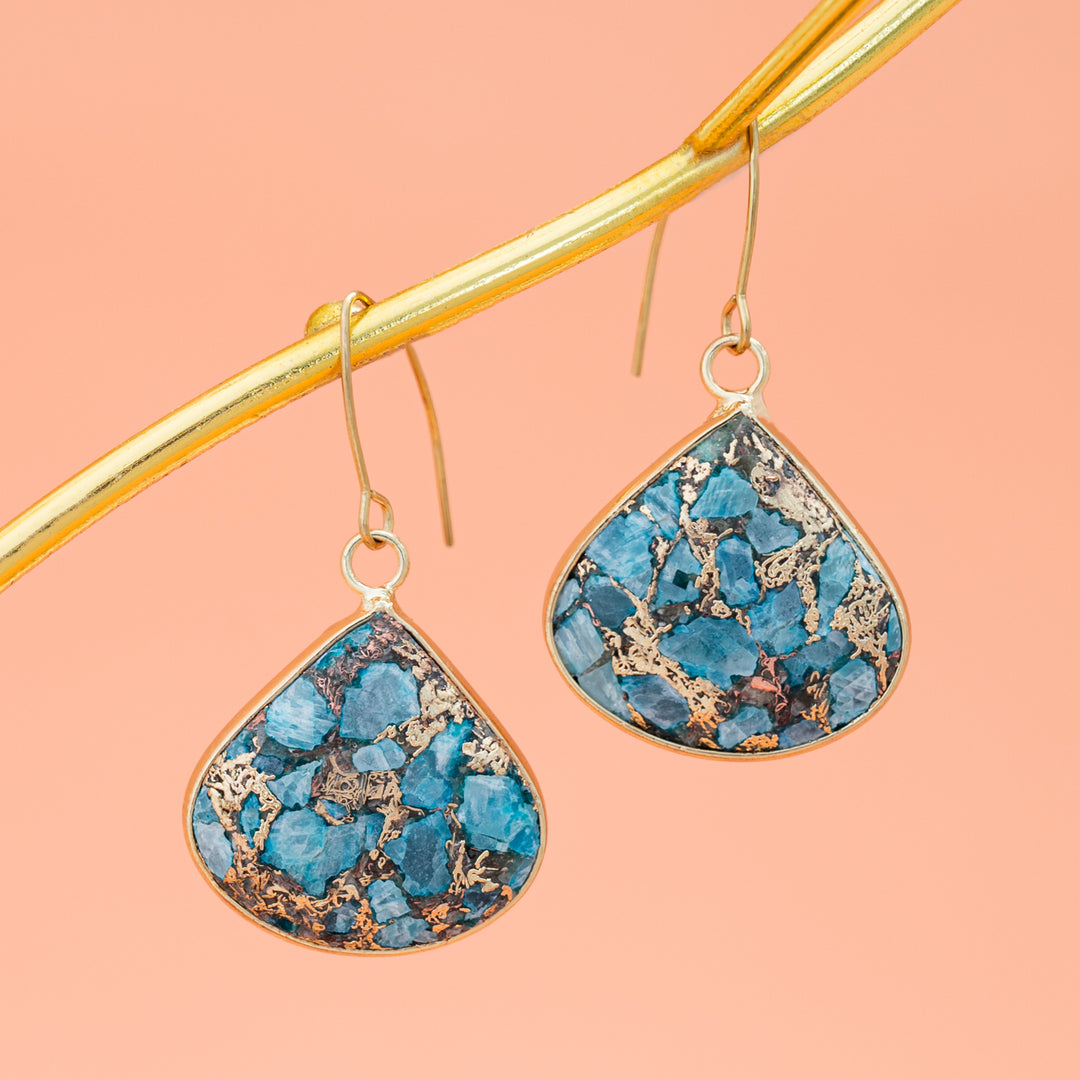 Emperor Stone Blossom Earrings