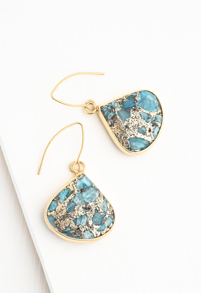 Emperor Stone Blossom Earrings