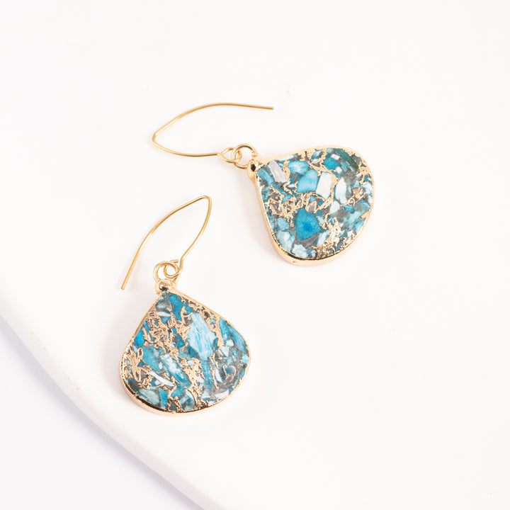 Emperor Stone Blossom Earrings