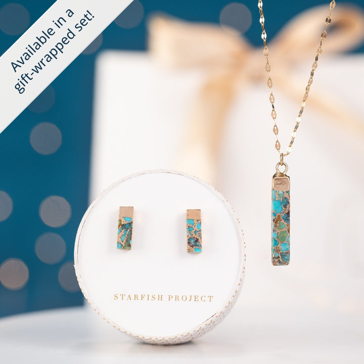 Brayden Turquoise Pendant Necklace