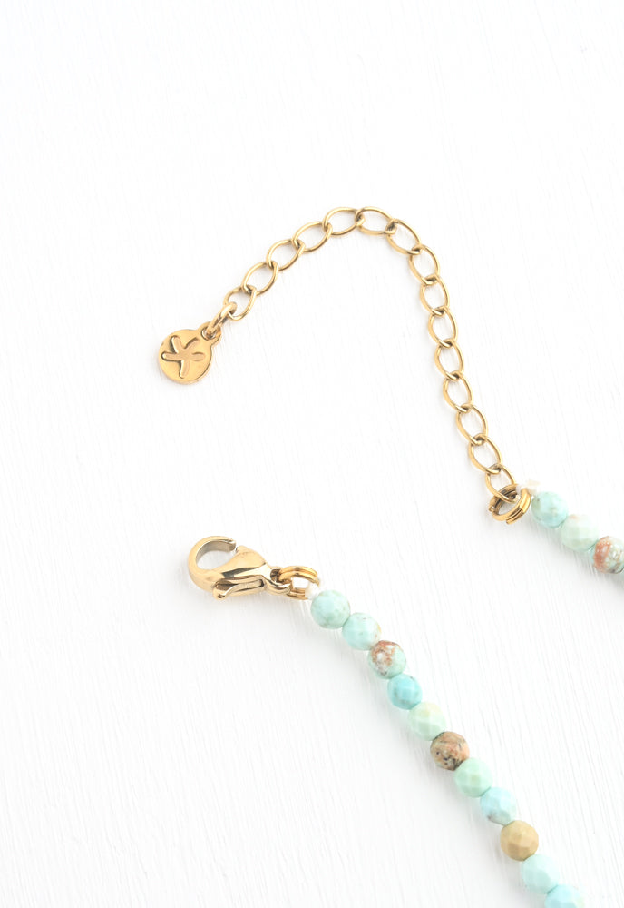 Faithful Necklace in Turquoise