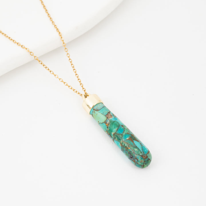 Resilience Necklace in Turquoise