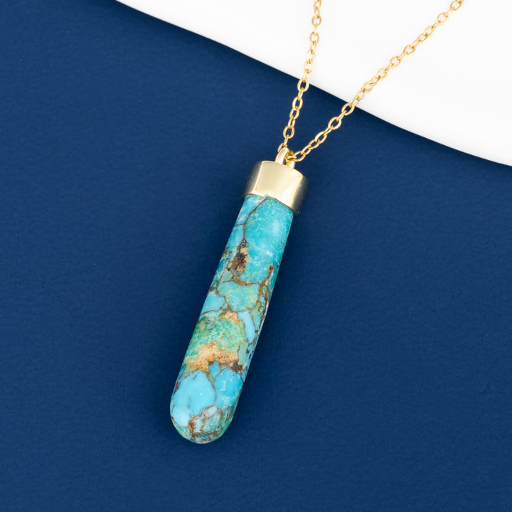 Resilience Necklace in Turquoise