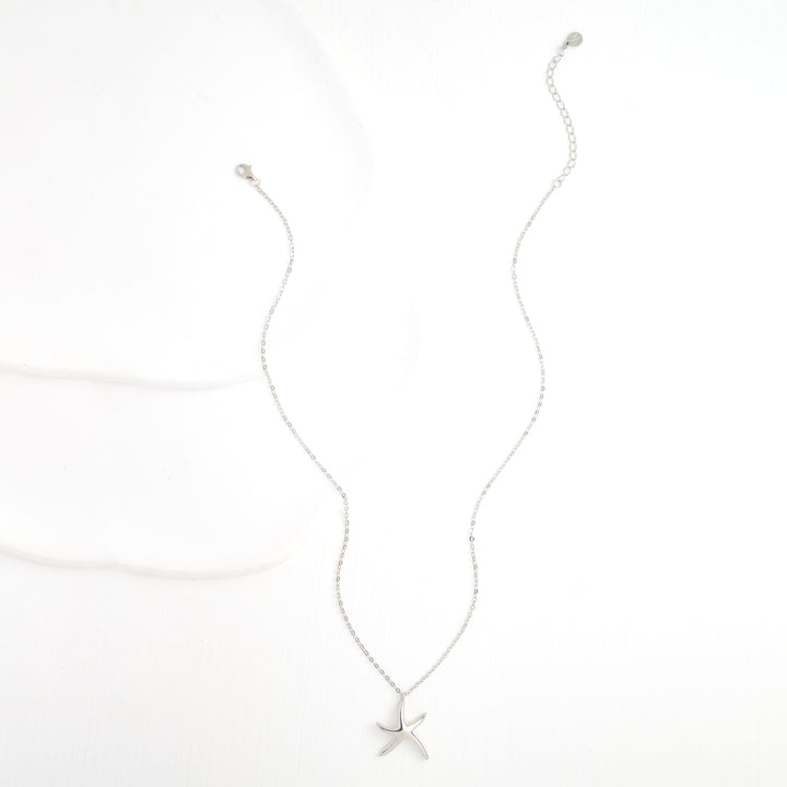 Starfish Hope Necklace in Sterling Silver