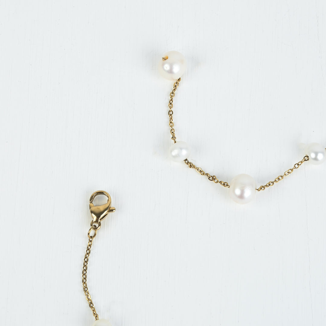 Celeste Convertible Pearl Necklace