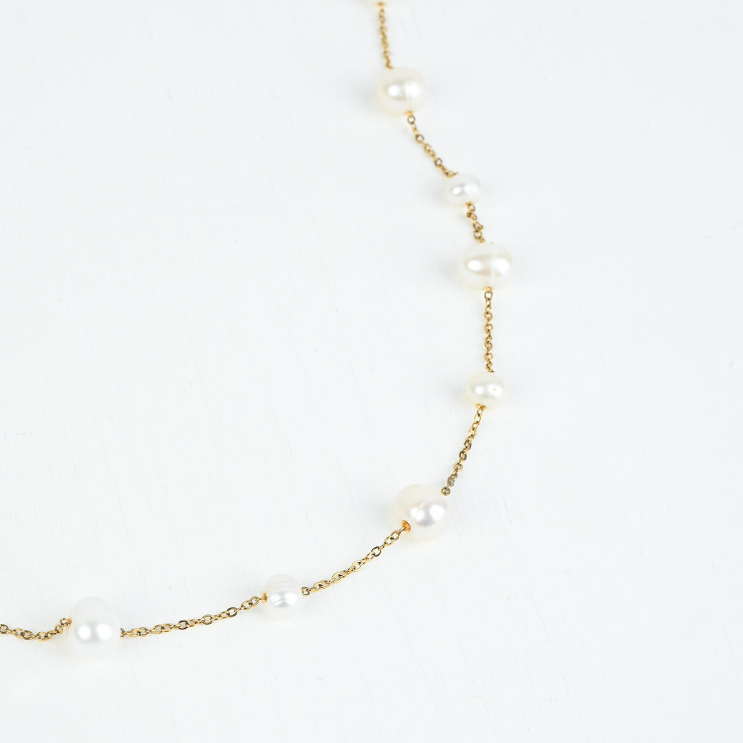 Celeste Convertible Pearl Necklace