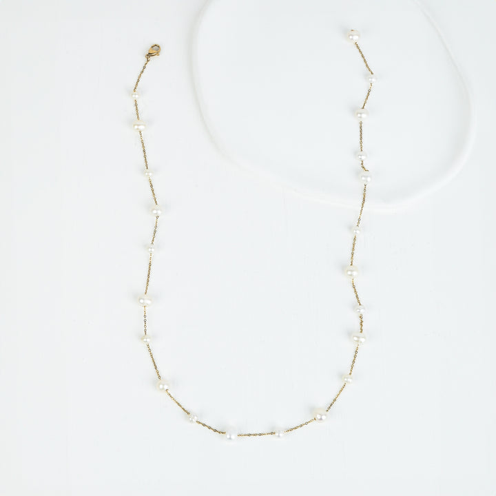 Celeste Convertible Pearl Necklace