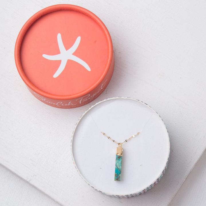 Brayden Turquoise Pendant Necklace