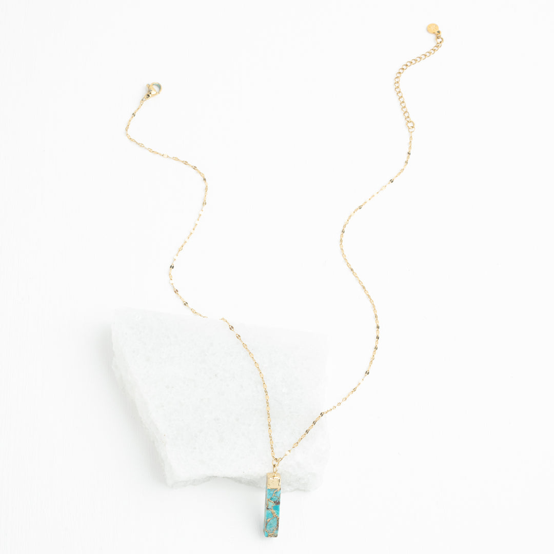 Brayden Turquoise Pendant Necklace