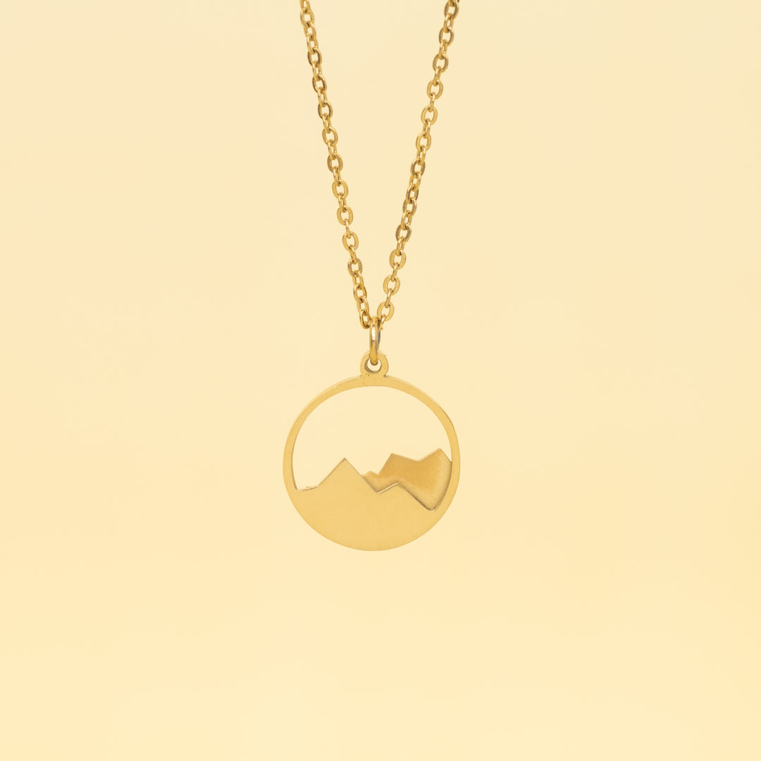 Elevation Necklace in Gold