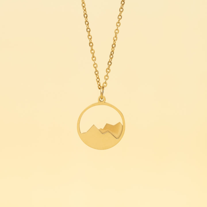 Elevation Necklace in Gold