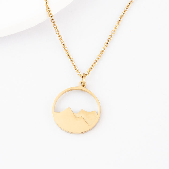 Elevation Necklace in Gold