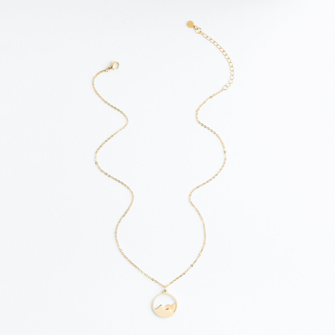 Elevation Necklace in Gold