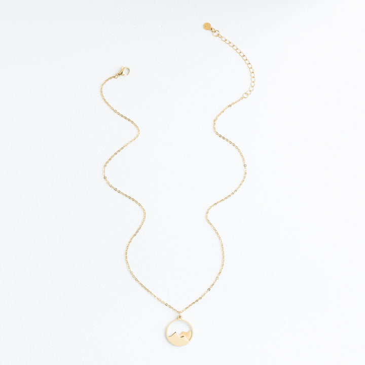 Elevation Necklace in Gold