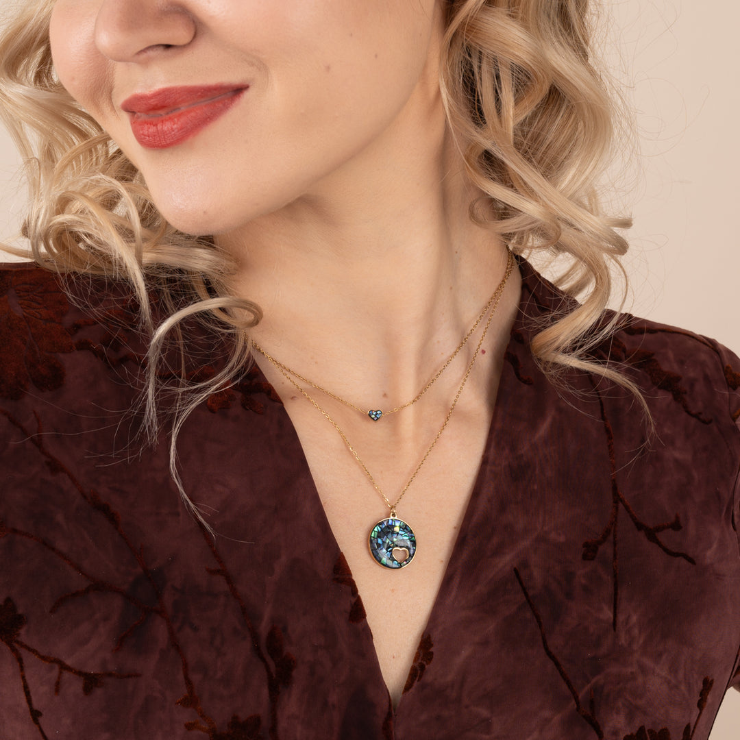 Journey Together Necklace Set in Captivating Abalone