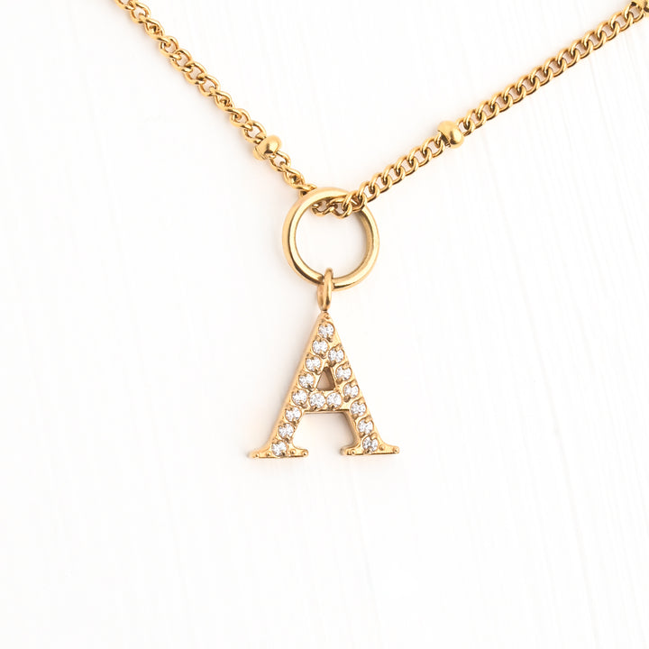 A Initial Kids Necklace