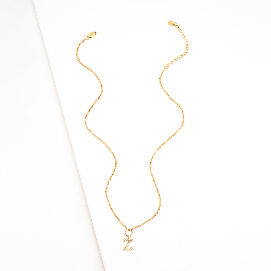 Z Initial Kids Necklace