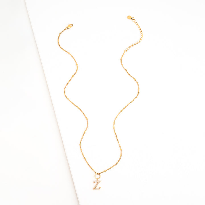 Z Initial Kids Necklace