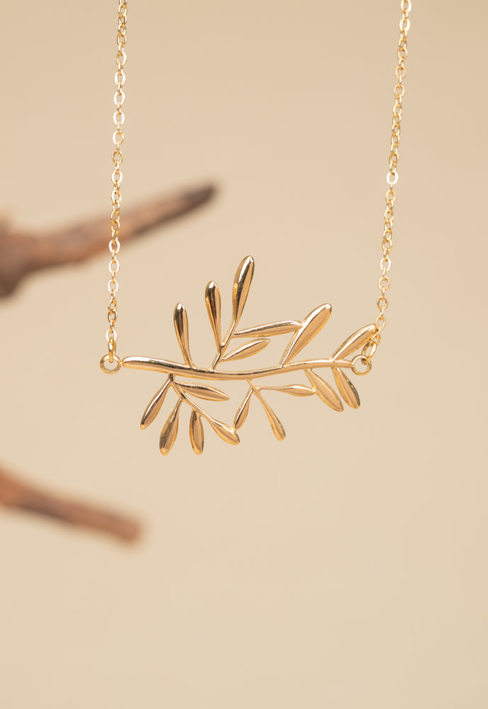 Rooted & Rising Branch Necklace