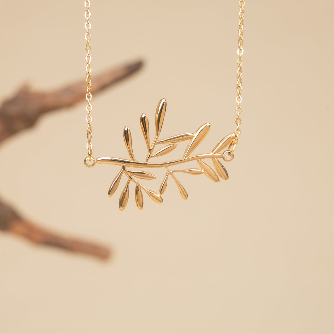 Rooted & Rising Branch Necklace