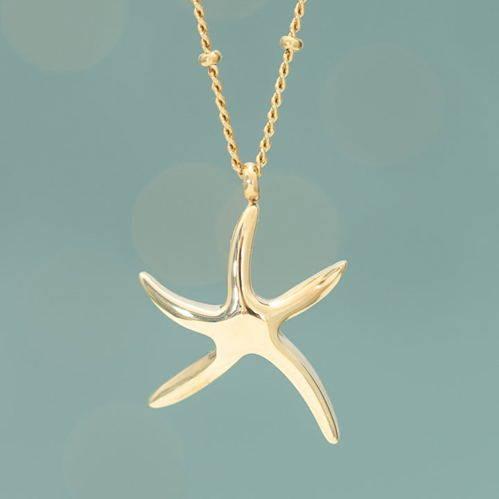 Starfish Hope Necklace in Gold