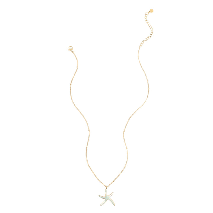 Starfish Hope Necklace in Mint