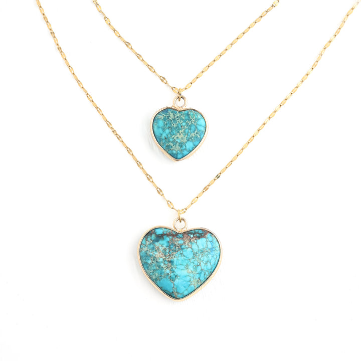 Always With You Jasper Heart Necklace Set