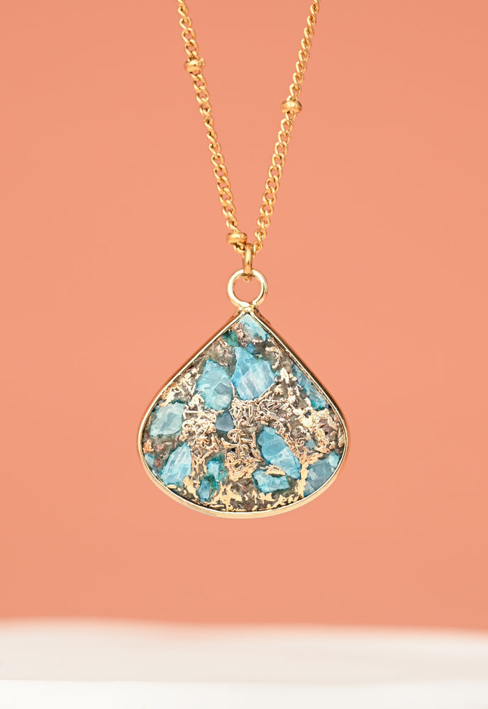 Emperor Stone Blossom Necklace