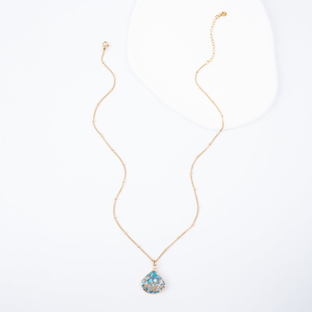 Emperor Stone Blossom Necklace