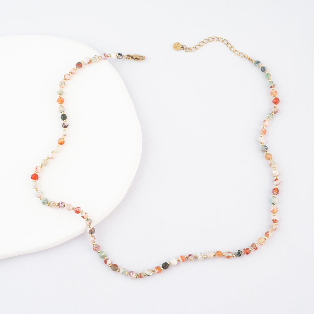 Hope Strand Hand-Beaded Necklace