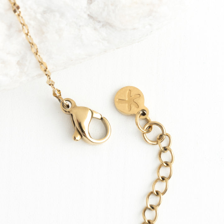 Moonlit Grace Necklace in Gold & Moonstone