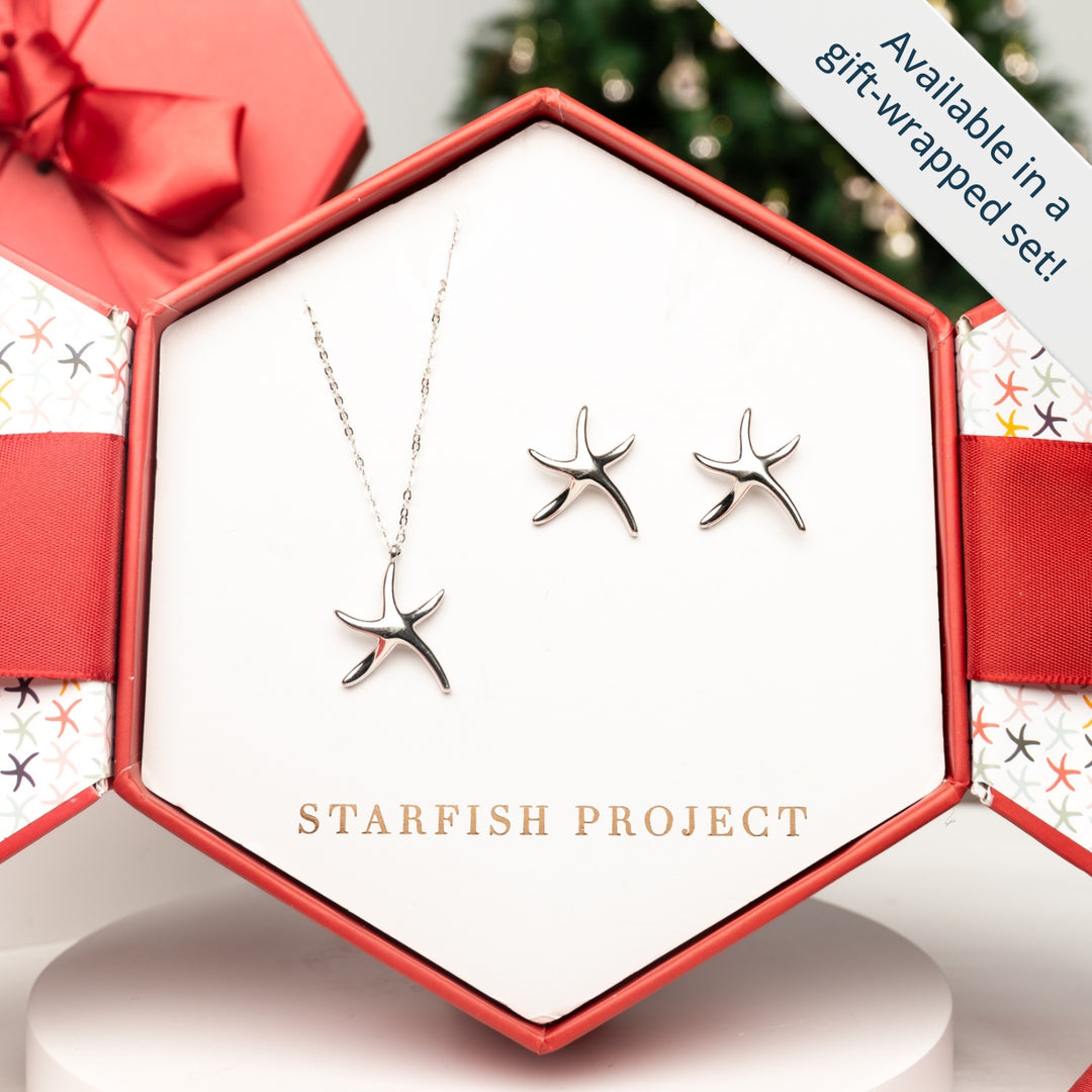 Starfish Hope Necklace in Sterling Silver