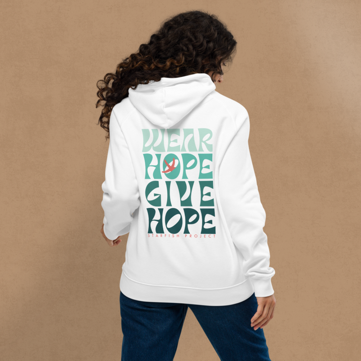 Wear Hope Unisex Eco Raglan Hoodie