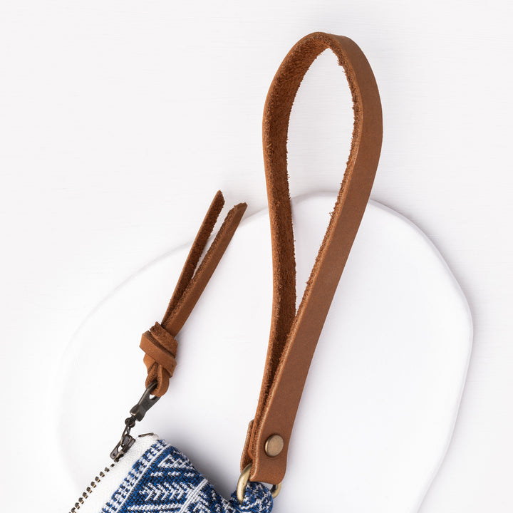 Amara Wristlet in Indigo