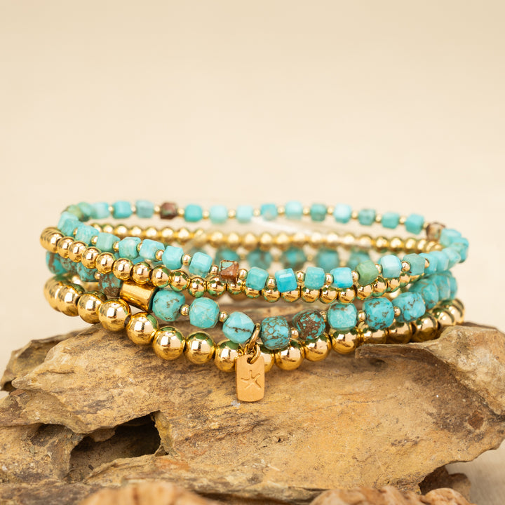 Hope & Harmony Beaded Bracelet Stack