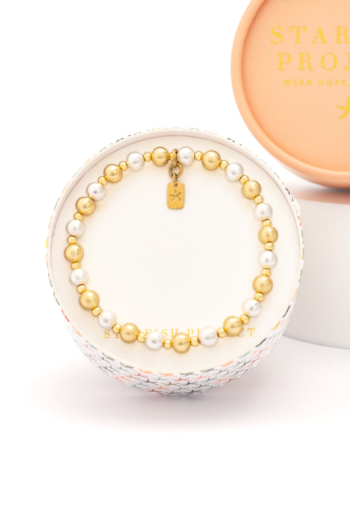 Bridal Party Pearl and Shine Bracelet Bundle