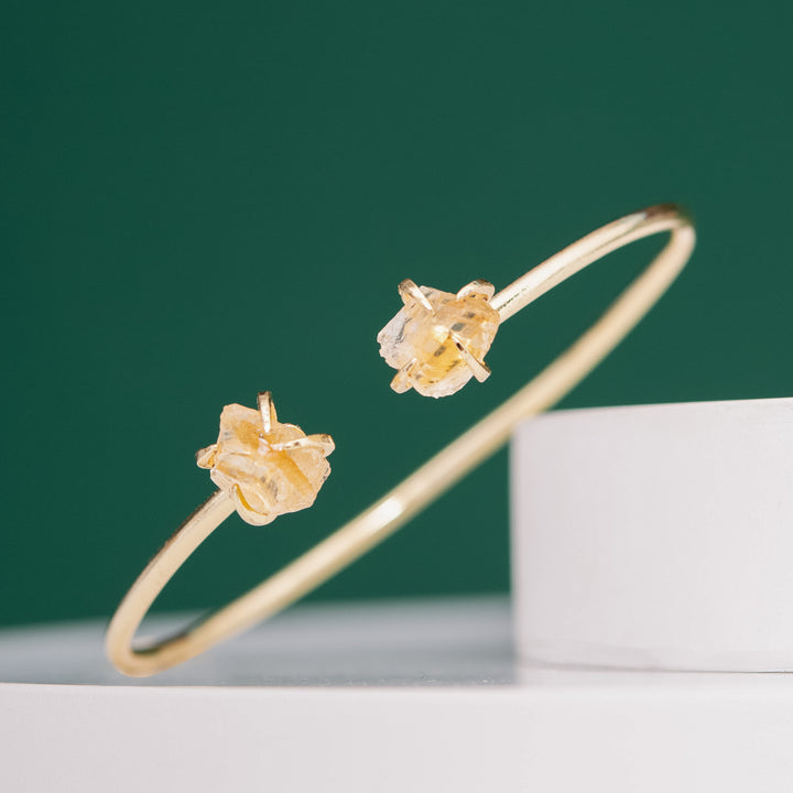 Shine Two-Stone Cuff in Dawn