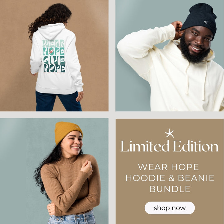 Wear Hope Hoodie & Beanie Bundle