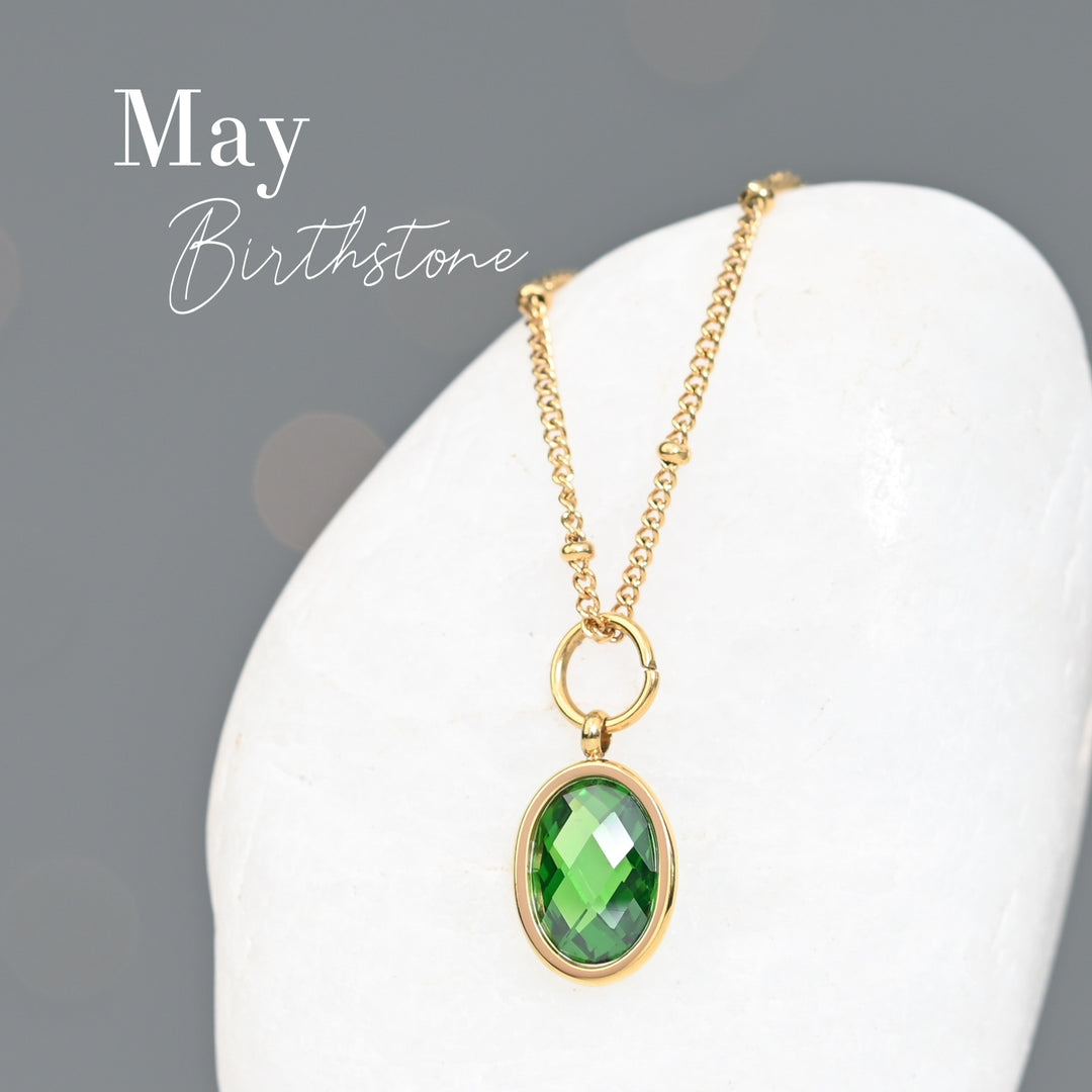 Birthstone Necklace - Four Charms