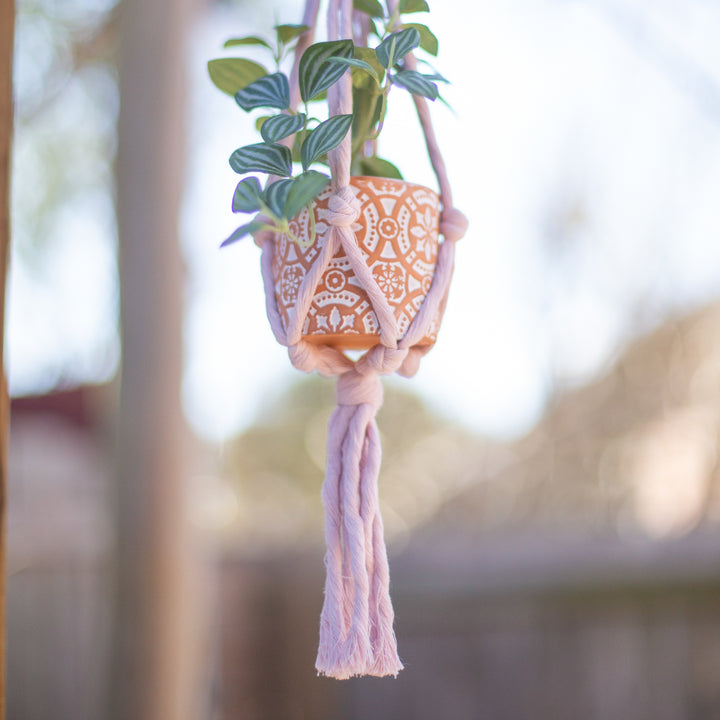 Mini Flourish Plant Hanger Lavender