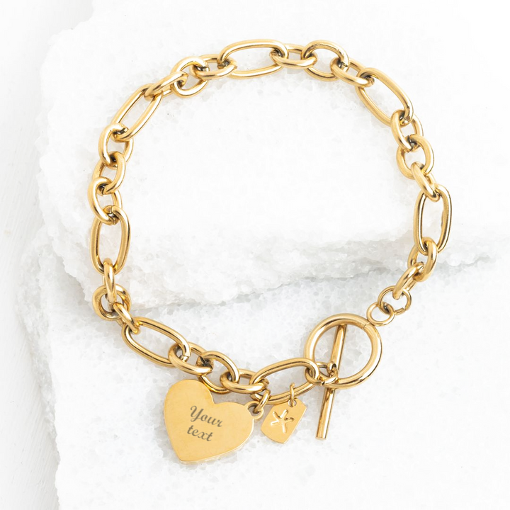 Love Always Engravable Bracelet (KF)