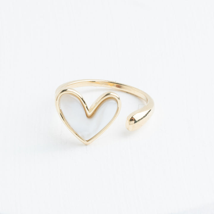 Here For Fun Heart Ring